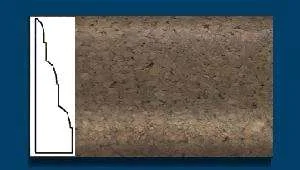 Плинтус пробковый ArtCorkDesing С 105 (Колер 7) 18x45x910 мм в Самаре