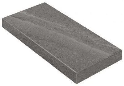 Керамогранит Italon Контемпора Карбон 33x120 ступень угловая правая в Самаре