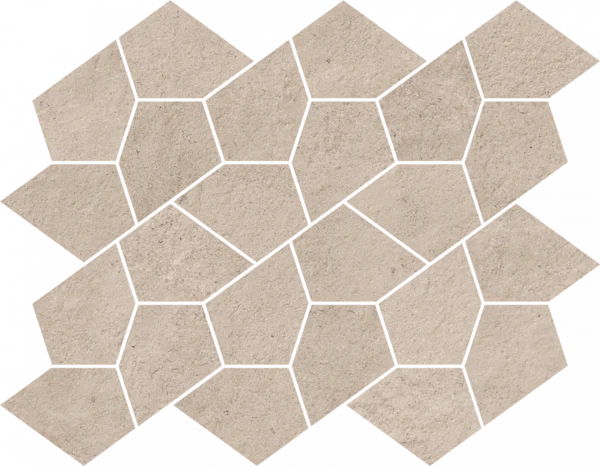 Керамогранит Italon Этернум Крим Мозаика Калейдо 35.6х27.6 (Натуральная) в Самаре