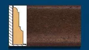 Плинтус пробковый ArtCorkDesing С 103 (Колер 14) 12х65х910 мм в Самаре