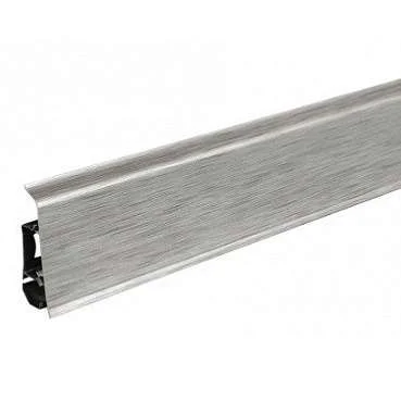 Плинтус пластиковый Arbiton INDO70 17 Алюминий 2,5 м в Самаре