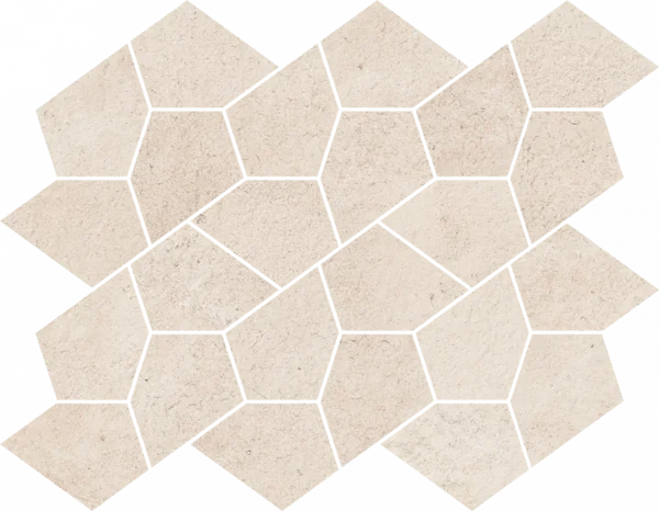 Керамогранит Italon Этернум Сноу Мозаика Калейдо 35.6х27.6 (Натуральная) в Самаре