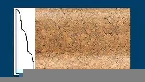 Плинтус пробковый ArtCorkDesing С 105 (Колер 8) 18x45x910 мм в Самаре