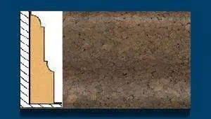 Плинтус пробковый ArtCorkDesing С 103 (Колер 10) 12х65х910 мм в Самаре