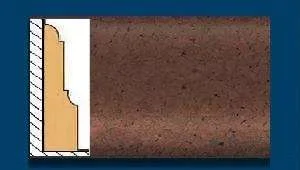 Плинтус пробковый ArtCorkDesing С 103 (Колер 13) 12х65х910 мм в Самаре