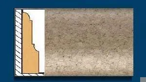 Плинтус пробковый ArtCorkDesing С 104 (Колер 6) 12x40x910 мм в Самаре