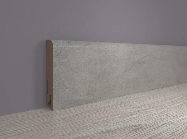 Плинтус MDF Bonkeel 24065 Бетон Лофт Натур (100х16х2400 мм) в Самаре