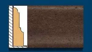 Плинтус пробковый ArtCorkDesing С 104 (Колер12) 12x40x910 мм в Самаре