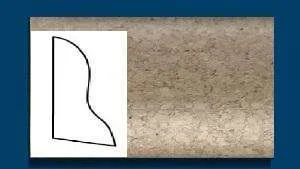 Плинтус пробковый ArtCorkDesing С 102 (Колер 6) 20x40x910 мм в Самаре