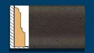 Плинтус пробковый ArtCorkDesing С 103 (Колер 18) 12х65х910 мм в Самаре