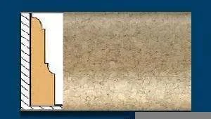 Плинтус пробковый ArtCorkDesing С 103 (Колер 4) 12х65х910 мм в Самаре