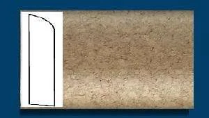 Плинтус пробковый ArtCorkDesing С 106 (Колер 5) 10х60х910 мм в Самаре