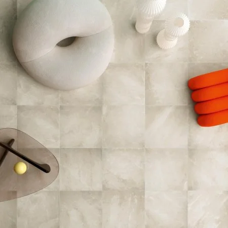 Керамогранит Coliseum Ривьера Уайт 60х60 (Натуральный и Реттифицированный) в Самаре