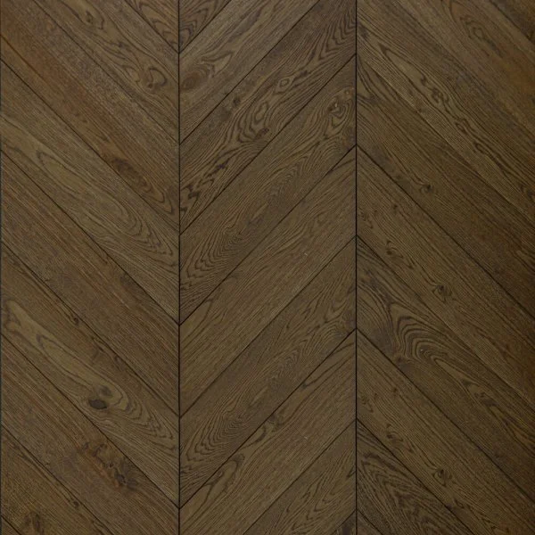 Инженерная доска Kochanelli Французская Ёлка Оскуро Дуб Original Браш (600х120х15) в Самаре