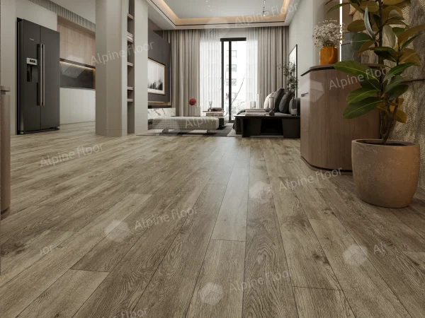 Каменно-полимерная плитка Alpine Floor Grand Sequoia Village Венге Грей ECO 11-807 4мм, 43 класс в Самаре