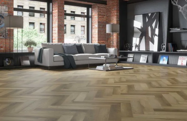 Кварц-виниловая плитка Fargo Parquet 4мм 33-2187-09 Дуб Афины (Градиент) в Самаре