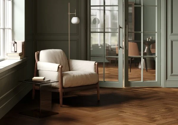 Паркетная доска Quartz Parquet Штучный паркет Орех Американский 44-400-29 в Самаре