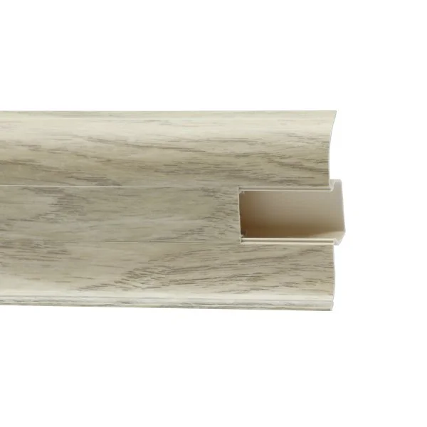 Пластиковый плинтус Royce №853 Дуб Супрема (58х22х2200мм) в Самаре