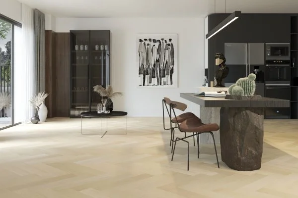 Паркетная доска Quartz Parquet Английская Ёлка Дуб Испанский 33-404 в Самаре