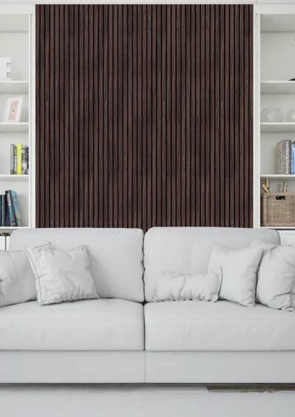 Декоративная панель для стен HiWood LV124 BR395K (120х12х2700мм) в Самаре