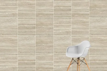 Керамогранит Vitra CityStone Травертин Линейный 60х60 (Натуральная и Реттифицированная) в Самаре