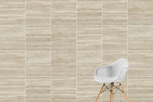 Керамогранит Vitra CityStone Травертин Линейный 60х60 (Натуральная и Реттифицированная) в Самаре