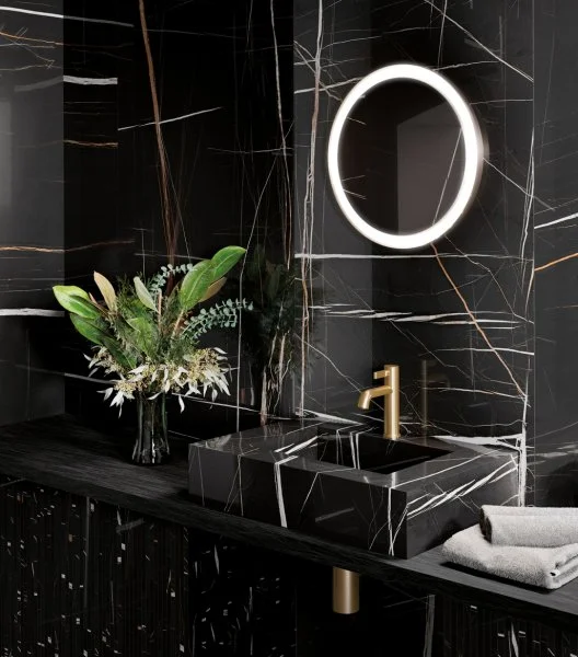 Керамогранит Italon Шарм Делюкс Сахара Нуар 80х80 (Натуральная и реттифицированная) в Самаре