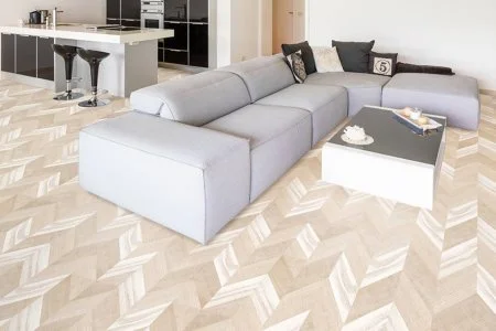 Пробковое покрытие CorkStyle Chevron Creme в Самаре
