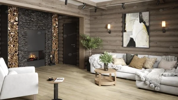 Кварц-виниловая плитка Alpine Floor Premium XL Дуб Сливочный ЕСО 7-19, 8 мм. 43 класс в Самаре