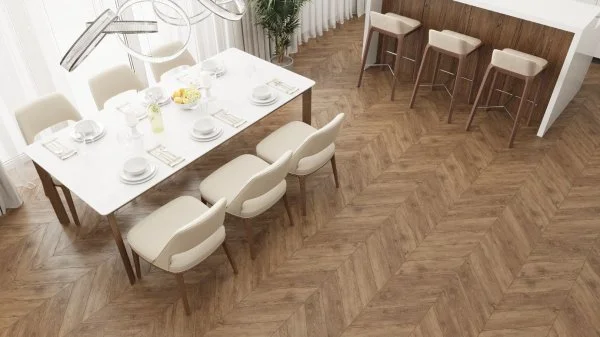 Кварц-виниловая плитка Alpine Floor Chevron Гевуина ECO 20-10 (2,5 мм. 43 класс) в Самаре