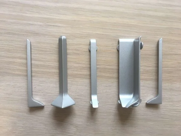 Соединитель для плинтуса ЭлитПроф Плоский 100 (Алюм) в Самаре