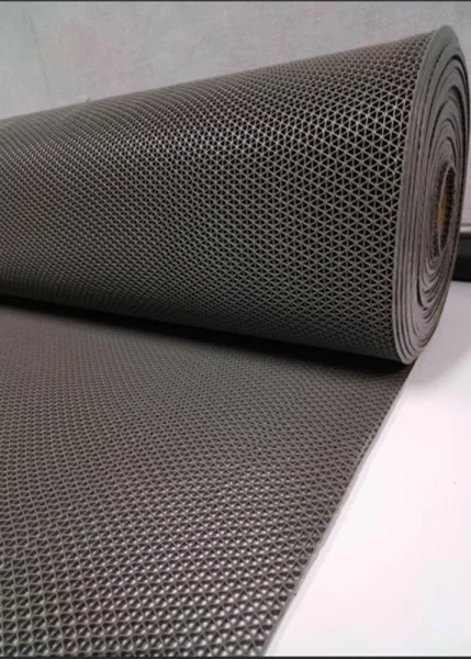 Грязезащитное рулонное покрытие ЗигЗаг Серый 5 мм (1,2 м) Китай в Самаре