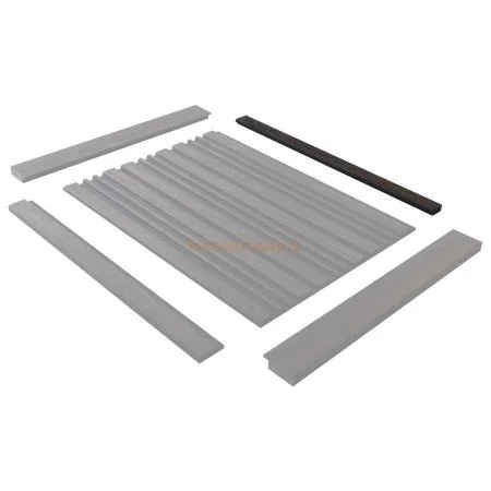 Финишный молдинг LF124B BR395K левый декорированный (31х12х2700мм) в Самаре