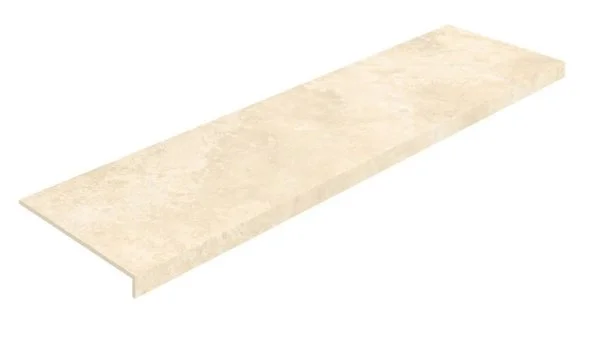 Керамогранит Coliseum Аурелия Уайт Ступень фронтальная (Натуральный, 33х120) в Самаре