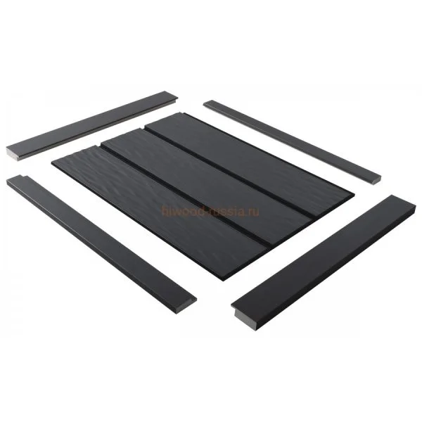 Финишный молдинг LF124A GR15K правый декорированный (42х12х2700мм) в Самаре