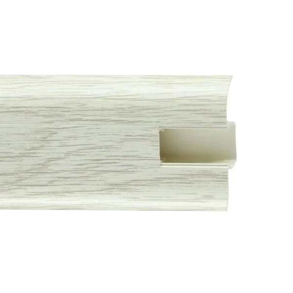 Пластиковый плинтус Royce №851 Дуб Льняной (58х22х2200мм) в Самаре