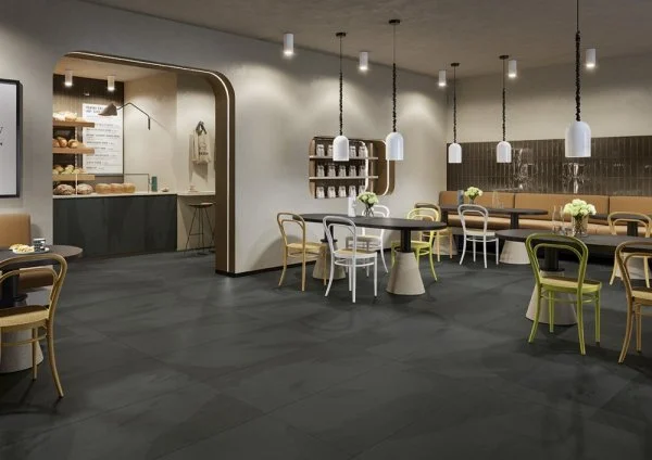 Керамогранит Coliseum Ардезия Блэк 60х120 (Натуральный и Реттифицированный) в Самаре