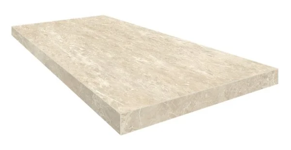 Керамогранит Coliseum Да Винчи Беж Ступень угловая правая (Натуральный, 33х60) в Самаре