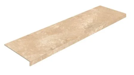 Керамогранит Coliseum Аурелия Беж Ступень фронтальная (Натуральный, 33х120) в Самаре
