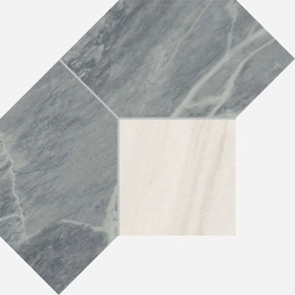 Керамогранит Italon Шарм Экстра Атлантик 28,5х21 мозаика Полигон в Самаре