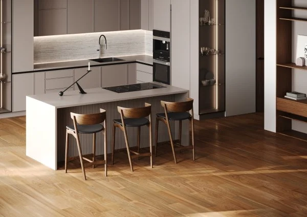 Паркетная доска Quartz Parquet Классик 5 мм Дуссия Африканская 550-63 в Самаре