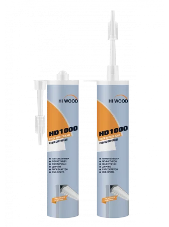 Монтажно-стыковочный клей HiWood HD1000 Белый 280 ml в Самаре