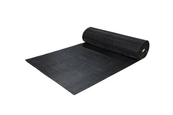 Грязезащитное рулонное покрытие ЗигЗаг Черный 5 мм (0,9 м) Китай в Самаре