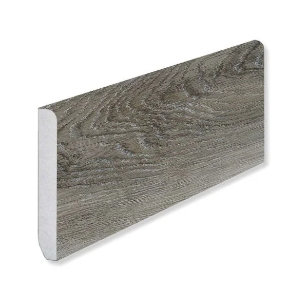 Кварцевый плинтус Fargo 366-1B Дуб Рустик Серый градиент 80х11х2200 мм в Самаре