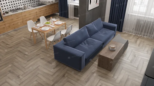 Кварц-виниловая плитка Alpine Floor Parquet Дуб Исида ЕСО 16-15 2.5 мм. 43 класс в Самаре