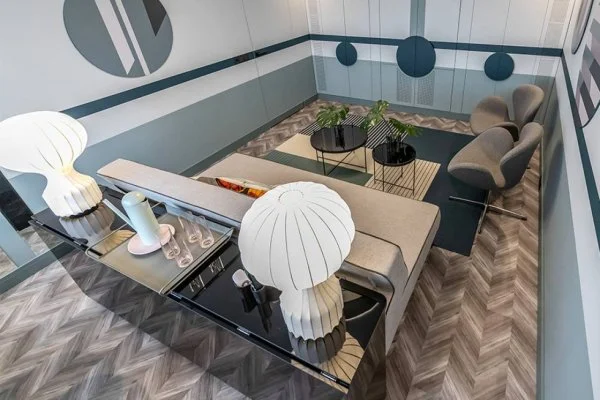 Пробковое покрытие CorkStyle Chevron Silver в Самаре