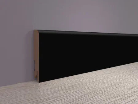 Плинтус MDF Bonkeel 24032 Чёрный Софт (100х16х2400 мм) в Самаре