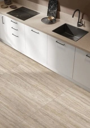 Керамогранит Vitra CityStone Травертин Линейный 60х120 (Натуральная и Реттифицированная) в Самаре