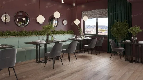 Кварц-виниловая плитка Alpine Floor Premium XL Дуб Персиковый ЕСО 7-20, 8 мм. 43 класс в Самаре