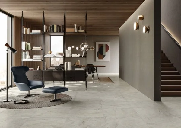 Керамогранит Italon Метрополис Абсолют Сильвер 80х80 (Натуральная и Реттифицированная) в Самаре